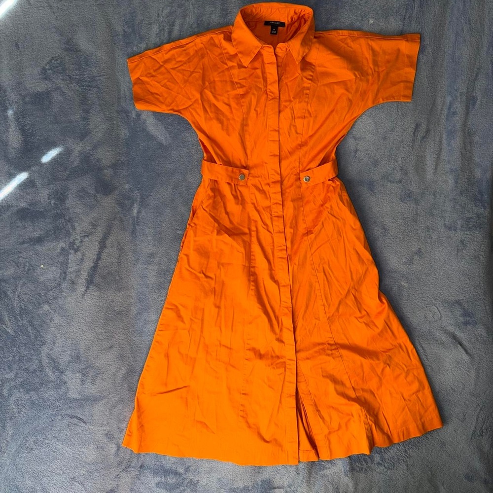 Alfani orange dress